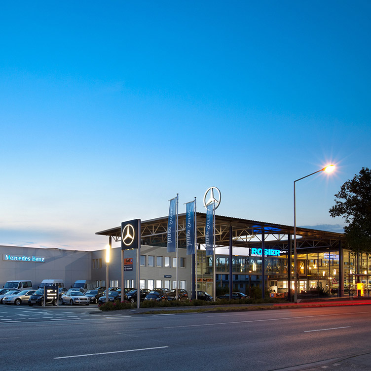 Referenz für unser Ladekonzept Autohaus Rosier Paderborn