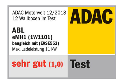 ADAC Wallbox Test 2018: ABL emh1