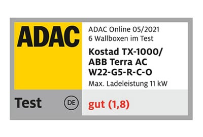 ADAC Wallbox Test 2021: ABB Terra AC