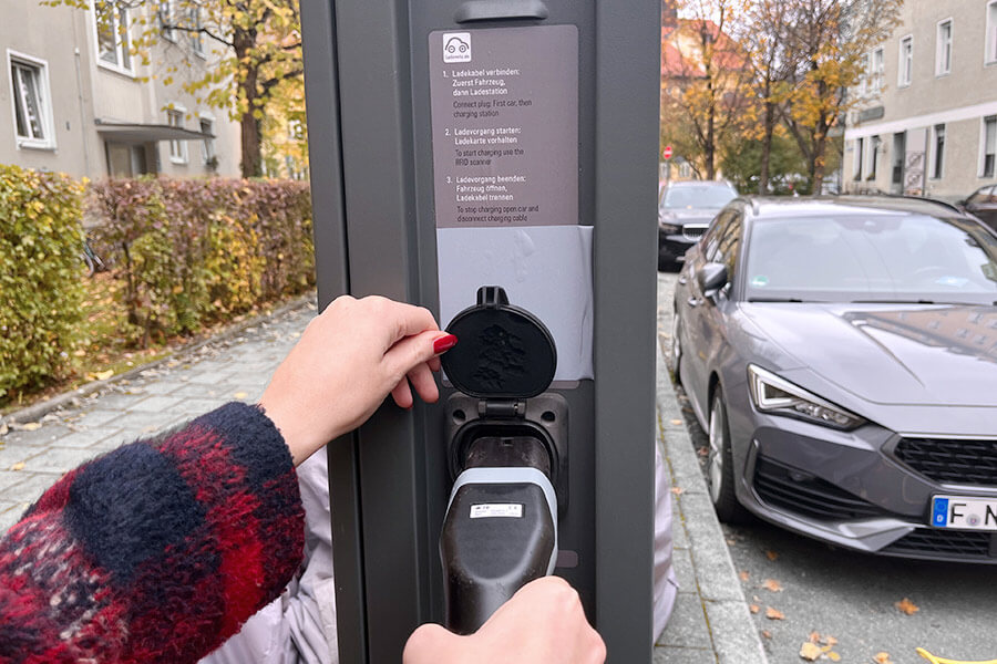 E-car public charging