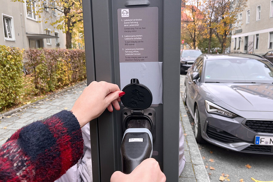 E-car public charging E-car public charging