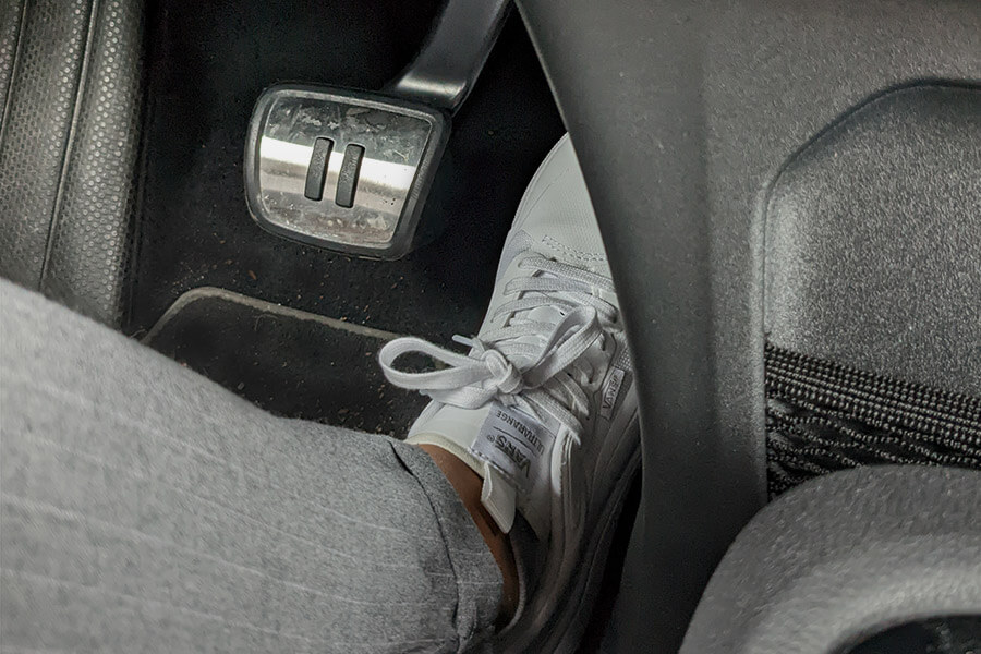 Electric car gas pedal Electric car gas pedal