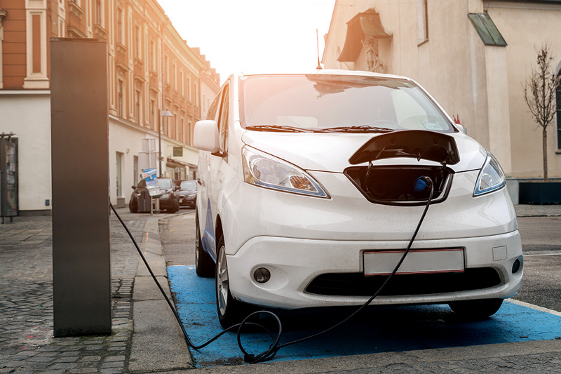 BMW i3 an der Wallbox