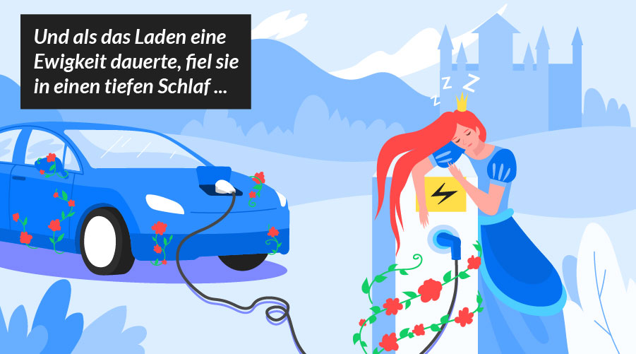 Mythos der Elektromobilität - #2: Elektroautos müssen lange laden