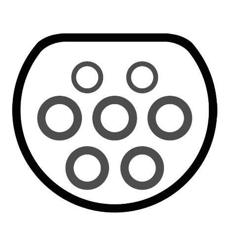Typ-2-Stecker für Elektroautos