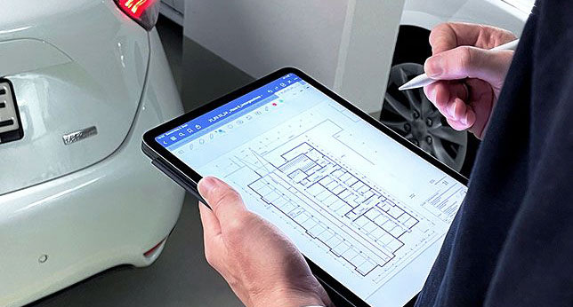 Technische Begehung von The Mobility House
